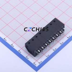 KFM736L-5.0-8P Spring Terminal Block Through hole Component (THT),P=5mm Connector 1x8P 5mm Black 8P - Product Image 2