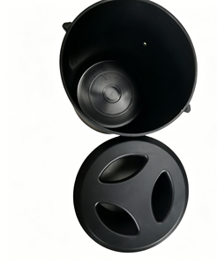 Anillo de Silicona Negro para Orificios de Sombrillas, Estabilizador de Mesa de Patio, Cono para Orificios de 2-2.5 Pulgadas y Adaptador de 1.5 Pulgadas - Product Image 4