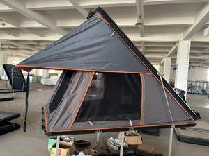 Tente de toit automatique pour véhicule, en tissu polyester-coton 320g, pour camping, vente en gros, fournisseur fabricant CB02 - Product Image 3