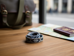 Cinghia per borsa in tessuto con fibbia argentata in filo per borse AHT-20004 - Product Image 2