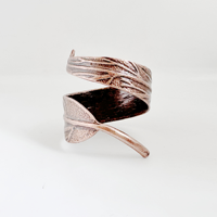 Anneaux de serviette en métal en forme de feuille, style américain, écologiques et créatifs, pour la table à manger