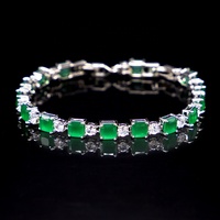 Natuna Fine Jewelry Bracelet de luxe pour femme Bracelet en argent sterling 925 plaqué or 18 carats perles cubes pour le quotidien