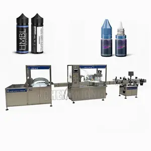 High speed automatic 10ml 15ml 30ml chubby gorilla bottle filling capping machine filling line