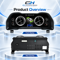 Pour Toyota 4Runner 2010-2022 : Combiné d'instruments numérique pour tableau de bord, compteur de vitesse, jauge de remplacement Plug and Play