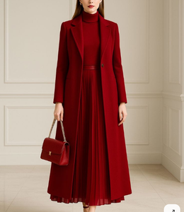 Trench-Coat d'Hiver sur Mesure OEM ODM en <span class=keywords><strong>Laine</strong></span> Cachemire de Haute Qualité, Nouveau Design pour Femme - Product Image 6