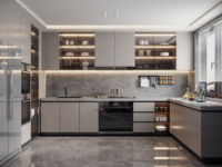 Projet de mobilier hôtelier : Armoire élégante sur mesure marron foncé avec portes coulissantes et rangement multi-zones