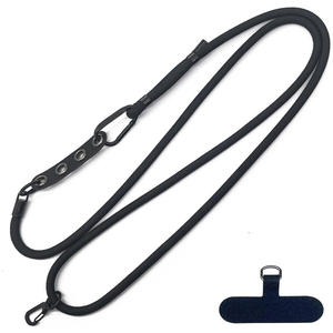 สายคล้องโทรศัพท์แบบปรับได้ ป้องกันการโจรกรรม สายคล้องคอแบบไขว้พร้อมห่วงแขวน สำหรับโทรศัพท์ทุกรุ่น ใช้ได้ทุกวัน สำหรับกิจกรรมกลางแจ้ง สีส้ม - Product Image 1