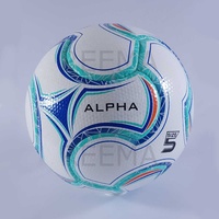 Balón de Fútbol Ligero Personalizado, Tamaños 5/4, Texturizado Sintético, TPU PU, Termosellado, Oficial para Partidos, Todo Clima, Alta Calidad
