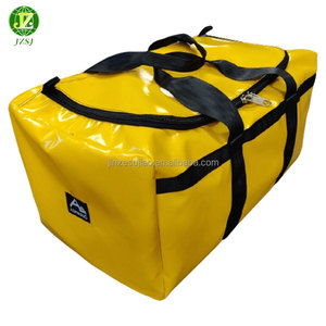 <span class=keywords><strong>500g</strong></span> étanche extérieur jaune outil robuste sacs à outils sac à dos vinyle sac à outils <span class=keywords><strong>Pvc</strong></span> bâche sac fourre-tout logo personnalisé - Product Image 1