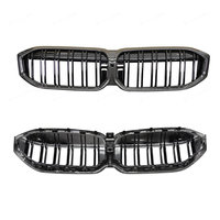 Grille en maille en fibre de carbone sèche haut de gamme pour BMW Série 3 G20 2023-UP