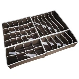 Ngăn kéo vải lưu trữ đồ lót vớ lưu trữ đồ lót Divider hộ gia đình công suất lớn tổ chức hộp - Product Image 5