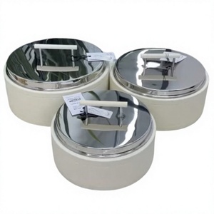Chauffe-plat en métal de luxe, fait main, de haute qualité, design élégant, nouvelle cocotte en métal classique et stylée - Product Image 1