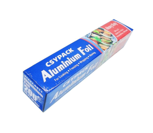 Thick Heavy Duty Printed Aluminum Foil <b>Roll</b> 12x 300 Square Foot with Sturdy Corrugated Cutter <b>Box</b> for Kitchen Use - Product Image 5