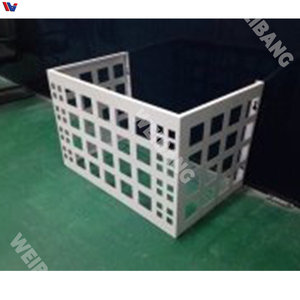 Couverture de climatiseur, vente chaude, montage facile, vente en gros, garde-corps de balcon européen en aluminium et verre pour sols - Product Image 5