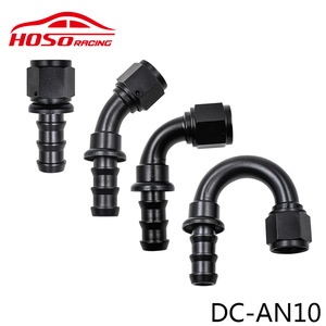 Hoso ขั้วต่อท่อน้ำมันอลูมิเนียมอัลลอยด์สำหรับแต่งรถแข่ง AN4 AN6 AN8 AN12 AN10 0 45 90 180องศาสีน้ำเงินสีแดง - Product Image 5