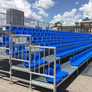 High Quality Metal Stand Stadium Bench for Training Aluminum Grandstand Bleacher Seating Bleacher