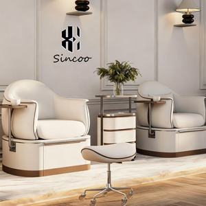 Manufacturer Luxury Custom Design Pipeless Pedicure Chairs With Adjustment <b>Sofa</b> Foot Spa Chair for Nail Salon - Product Image 1