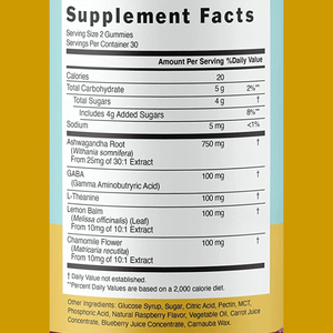 Capsules OEM ODM Maca Ashwagandha pour le soulagement du stress et le soutien immunitaire, antioxydant efficace, bonbons énergétiques pour adultes - Product Image 3