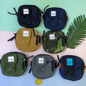 Tas Selempang Custom Grosir <span class=keywords><strong>Hip</strong></span> Hop Pria Wanita Messenger Cross Body Sling Tas Dada Fashion Pria Terbaru - Product Image 1