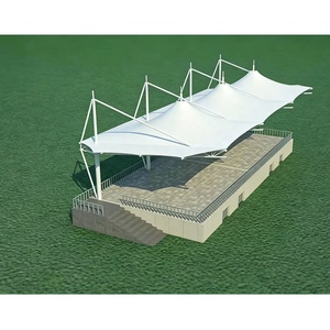 Estructuras de Acero para Techos de Membrana Tensada, Techos de Membrana PVDF para Pistas de Atletismo, Estadios y Canchas - Product Image 6