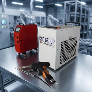 Machine de soudage laser à fibre portative haute précision, prix compétitif, sécurité avancée, source de refroidissement par eau pour applications de haute précision - Product Image 1