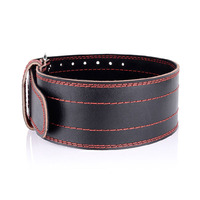Ceinture de musculation en cuir de vachette personnalisée avec logo 2026 pour la musculation et le fitness