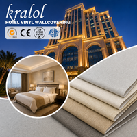 Papel Tapiz Vinílico PVC con Textura de Lino, 20 oz, con Reverso de Tela, Ignífugo, Impermeable, Moderno, para Sala de Estar, Pasillo, Dormitorio, Hotel, Personalizado