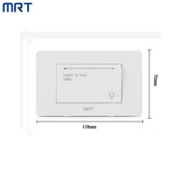 Interruptor de tarjeta de llave otel para electricidad e inserción de tarjeta para obtener interruptor de encendido, 220V 40A