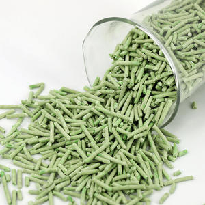 Arena para Gatos de Tofu Natural Ecológica Melody con Aroma a Té Verde, Personalizada, Fuerte Absorción de Agua, 2.8 kg en Pellets - Product Image 2