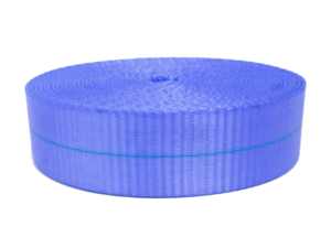 OEM 25mm-50mm azul duradero 100% correa de poliéster hilo hilado de alta resistencia para tejer precio de fábrica personalizado exportación lista - Product Image 4