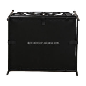 Lujoso nido de gato real, cama de Metal de lujo para mascotas, marco de hierro, forma rectangular, cómoda cama cálida para perros, embalaje de cartón con patrón sólido - Product Image 6