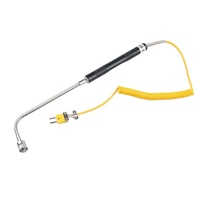 Sonde thermocouple de surface maillée de type K avec thermomètre de surface NR-81532B industriel solide à tige parallèle pour K-MOULD