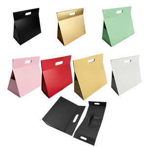 Boîte rigide triangulaire pliable magnétique de luxe en carton recyclé, taille et logo personnalisés, étanche, gaufrage, portable, pour <span class=keywords><strong>crème</strong></span> pour le visage - Product Image 1