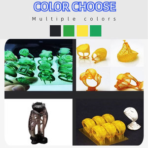 Nhựa đúc lỏng màu vàng dùng làm đồ trang sức, nhựa in 3D có thể đúc được cho máy in LCD/DLP/SLA - Product Image 2