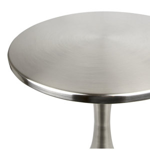 Modern Round Stainless Steel End <b>Table</b> Brushed Metal Accent Side <b>Table</b> for Living Room & Bedroom Wholesale Price Collection - Product Image 6