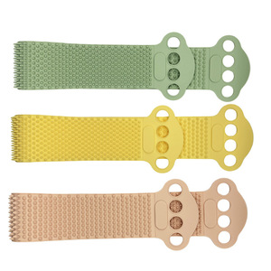 Silicone Body Scrub Brush 64*11.6cm Exfoliating Back Massager For Bath Towel Use - Product Image 2
