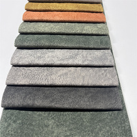 100% Polyester Mosha Velours Tricot Tissu Résistant À L'eau Burnout Texturé Rembourrage pour La Maison Textile Jouets Accessoires Imprimé