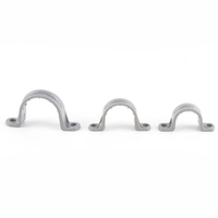 Sangles et serre-câbles isolés en PVC robuste HD, 1/2''-4'', gris, pour fixation de conduites