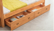 Litera doble de madera maciza a precio de <span class=keywords><strong>fábrica</strong></span> con estantes y <span class=keywords><strong>muebles</strong></span> nido para niños para litera de almacenamiento para dormitorio de niños - Product Image 5