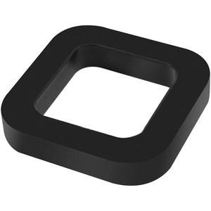 Tow Hook <b>Cushioning</b> <b>Pad</b> 75mm x 52mm Black Nitrile Noise Reduction Suspension Receiver - Product Image 4