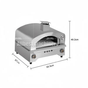 Horno de pizza de acero inoxidable para exteriores altamente recomendado para uso doméstico Horno de convección para barbacoa de Gas Natural Hotel Coche al aire libre Hogar - Product Image 3
