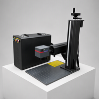 Machine de marquage laser à fibre portable pour le marquage des métaux, de l'acier inoxydable, du plastique et du cuir