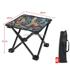 Mini Xách Tay Trọng Lượng Nhẹ Kim Loại Cắm Trại Phân Ultralight Có Thể Gập Lại Ghế Cho Người Lớn Đi Bộ Đường Dài Công Viên Ngoài Trời Với Túi Lưu Trữ - Product Image 3