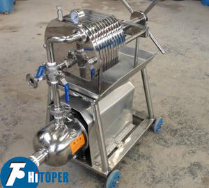 Membraan water filtratie van chemische zuur roestvrijstalen filter pers - Product Image 2