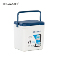 Glacière rigide étanche IceMaster Custom 7L pour camping, pique-nique et pêche sur glace