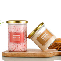 Toples jam murah 3oz 5oz 7oz 9oz 12oz toples makanan kaca tertutup dengan tutup