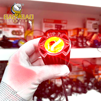 Feux antibrouillard mini LED BAOBAO Red Devil Eyes, blanc et jaune, double couleur, pour moto, en aluminium, G15 G16 G17