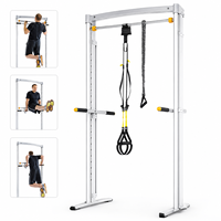 Tour de musculation autoportante robuste pour salle de sport à domicile, barre de traction et station de dips, certifiée par la brevetière Solo Strength, Agents mondiaux recherchés