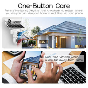 Caméra de sécurité extérieure Leksell Smart 4G alimentée par énergie solaire 1080P avec détection de mouvement Wi-Fi, stockage cloud et contrôle par application - Product Image 3