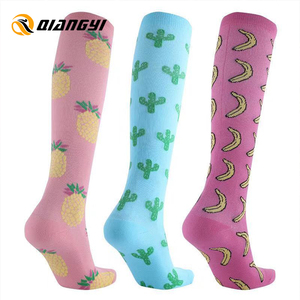 Thiết Kế Mới Giá Rẻ Tùy Chỉnh Nhà Máy Sản Xuất Phụ Nữ Vớ Nén - Product Image 1